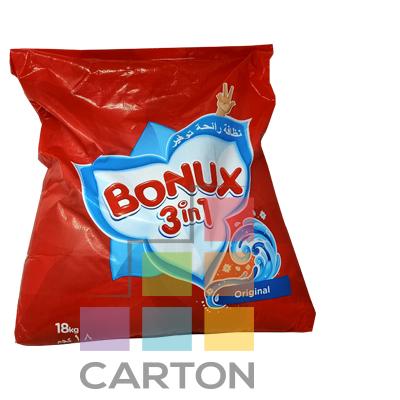 BONUX DETERGENT POWDER 18KG